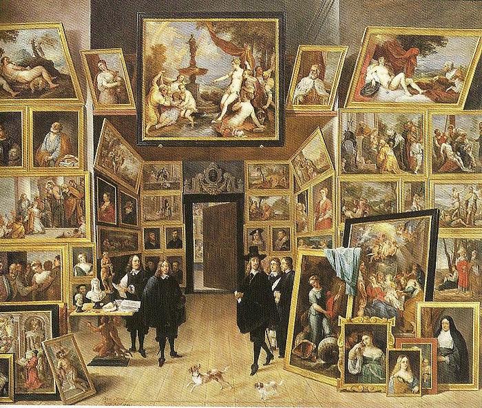 David Teniers the Younger Die Galerie des Erzherzogs Leopold Wilhelm in Brussel France oil painting art